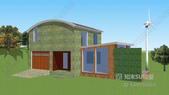 生态环境SU模型下载【ID:640558860】
