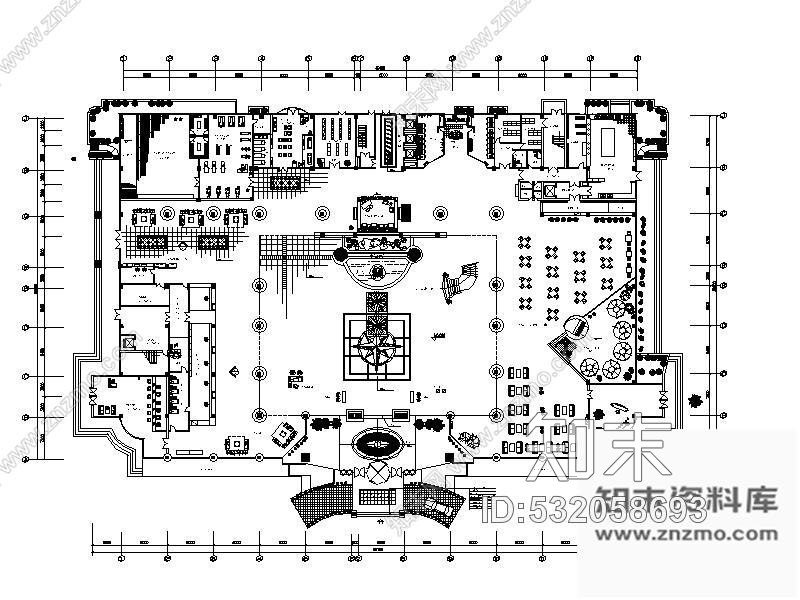 施工图北京某国际酒店装修图cad施工图下载【ID:532058693】