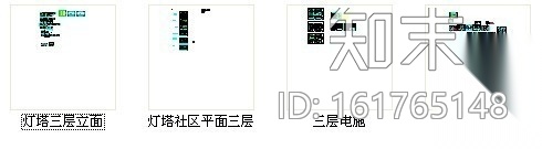 [杭州]某社区办公楼室内装修图施工图下载【ID:161765148】