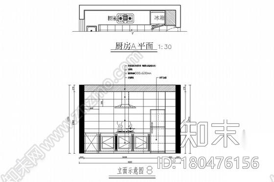 [河北]毗邻商圈高端花园小区简欧新古典风格三居室装修图...cad施工图下载【ID:180476156】