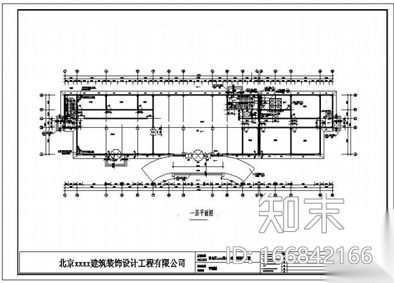 博山某办公楼幕墙图纸cad施工图下载【ID:166842166】
