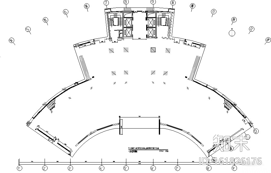 [辽宁]东北大厦酒店设计全套施工图（附效果图）cad施工图下载【ID:161826176】