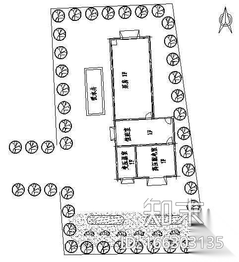 某泵站水土保持植物措施设计图施工图下载【ID:166303135】