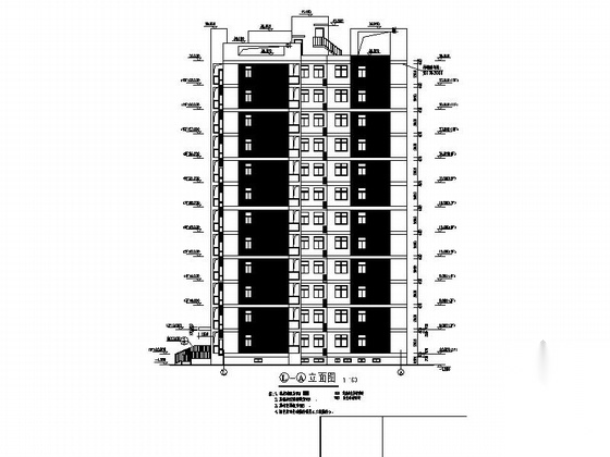 [陕西]高层现代风格大型住宅区规划设计施工图（300余...施工图下载【ID:166827107】