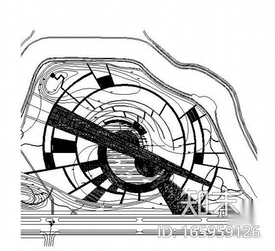 [江西]公园景观给排水施工图cad施工图下载【ID:165959126】