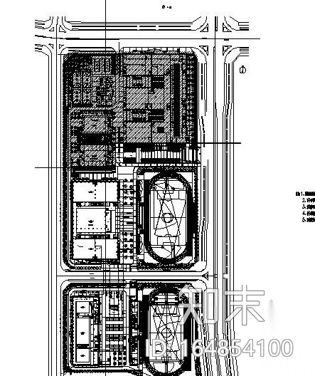 [深圳]某校园绿化种植设计施工图cad施工图下载【ID:164854100】