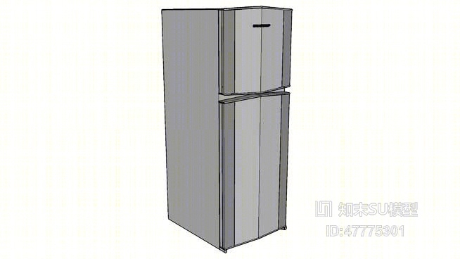 冰箱SU模型下载【ID:47775301】