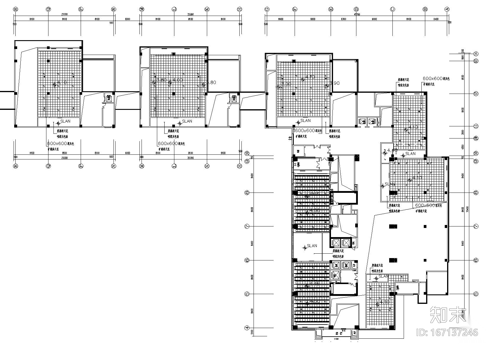 上海阳光广场影城全套CAD施工图+高清效果图cad施工图下载【ID:167137246】