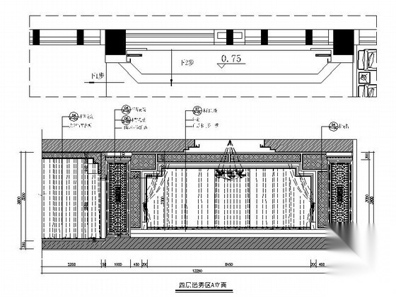 [浙江]豪华欧式休闲SPA会所室内装修施工图（含效果图...施工图下载【ID:160709172】