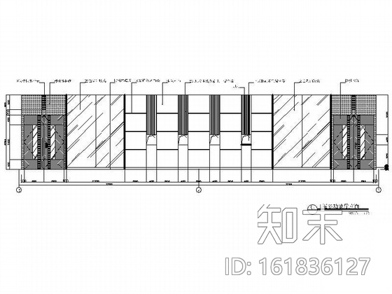 某办公空间样板房装饰施工图cad施工图下载【ID:161836127】