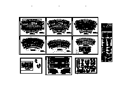 17米高半弧形海濱酒店设计施工图cad施工图下载【ID:160722100】