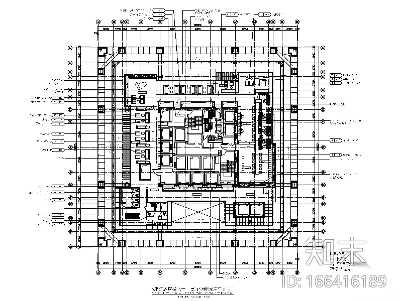 [北京]高端酒店套房设计CAD施工图（含实景图）cad施工图下载【ID:166416189】