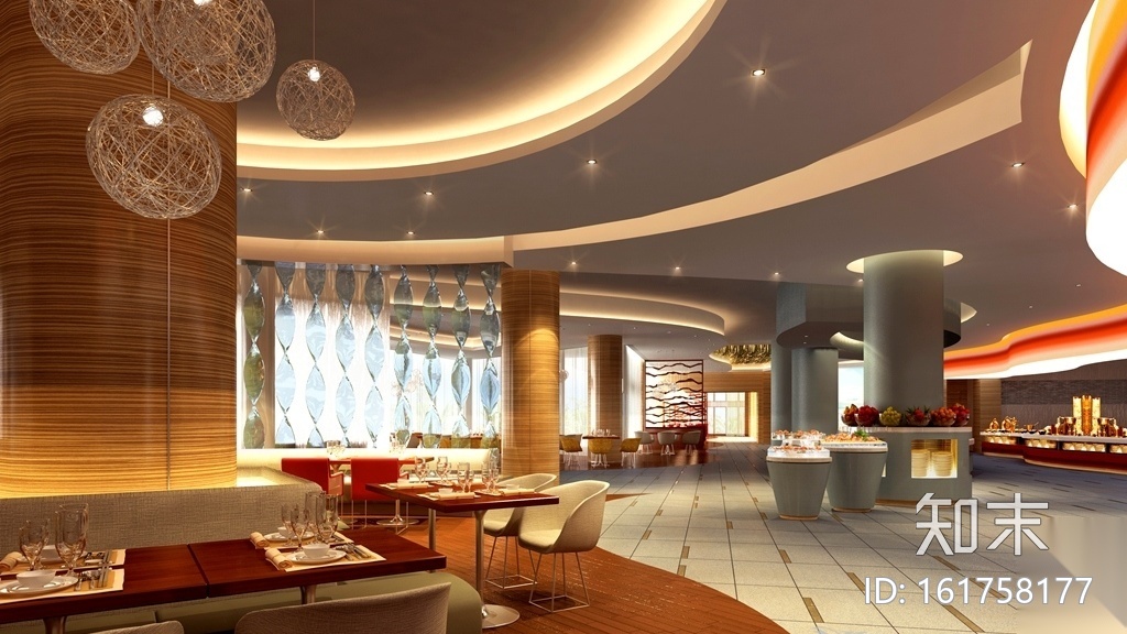[海南]三亚五星度假酒店公共区域设计施工图cad施工图下载【ID:161758177】