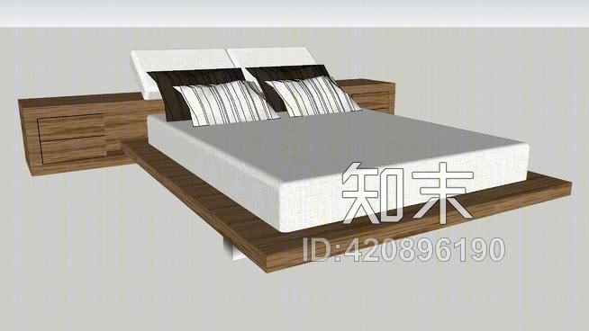 脊椎动物床SU模型下载【ID:420896190】