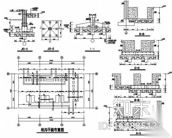 某砖混配电房结构施工图cad施工图下载【ID:164885123】