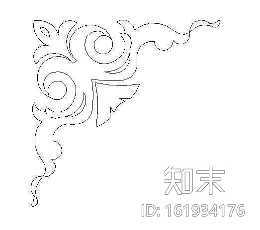 中式装饰图案cad施工图下载【ID:161934176】