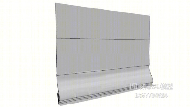 飘窗SU模型下载【ID:97784824】