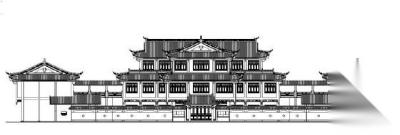 某博物馆建筑cad方案施工图下载【ID:165741193】