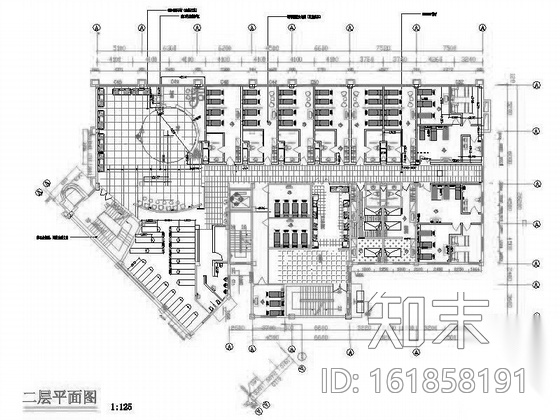 [湖南]某足浴装修施工图cad施工图下载【ID:161858191】