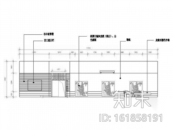 [湖南]某足浴装修施工图cad施工图下载【ID:161858191】