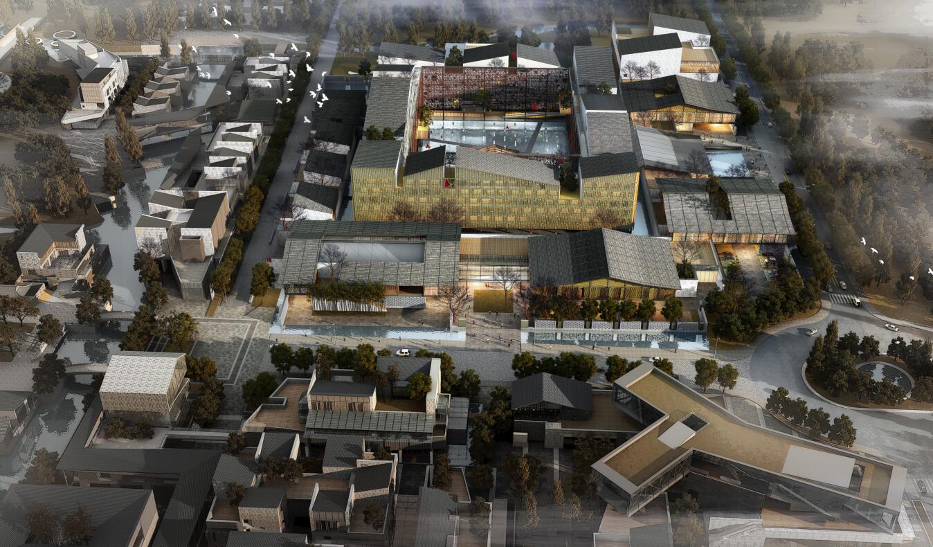 [浙江]特色梁祝酒店建筑方案设计文本（PDF+79页）施工图下载【ID:166567108】