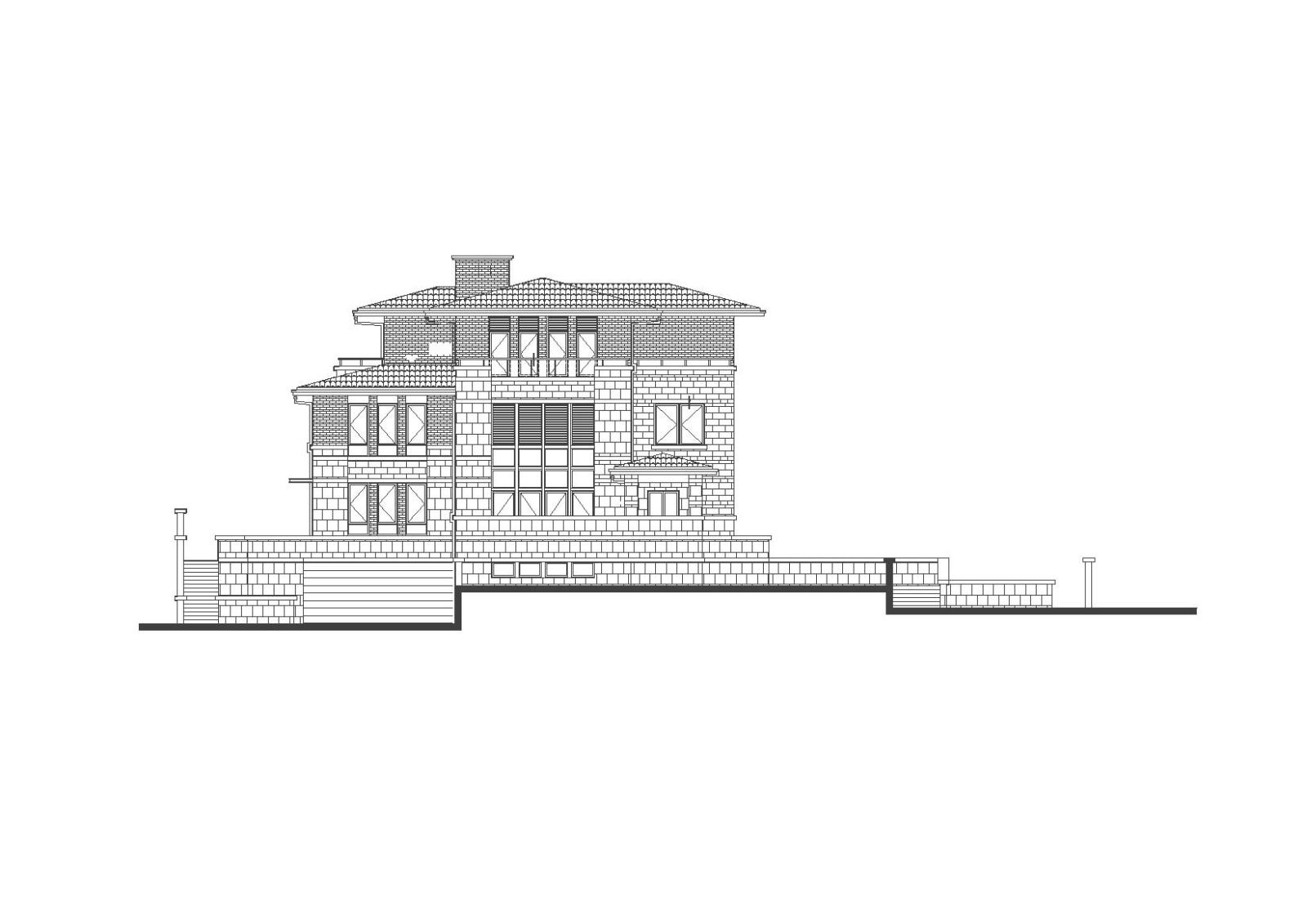 [福建]美式草原别墅风格独栋别墅居住区方案施工图与设计...cad施工图下载【ID:149891135】