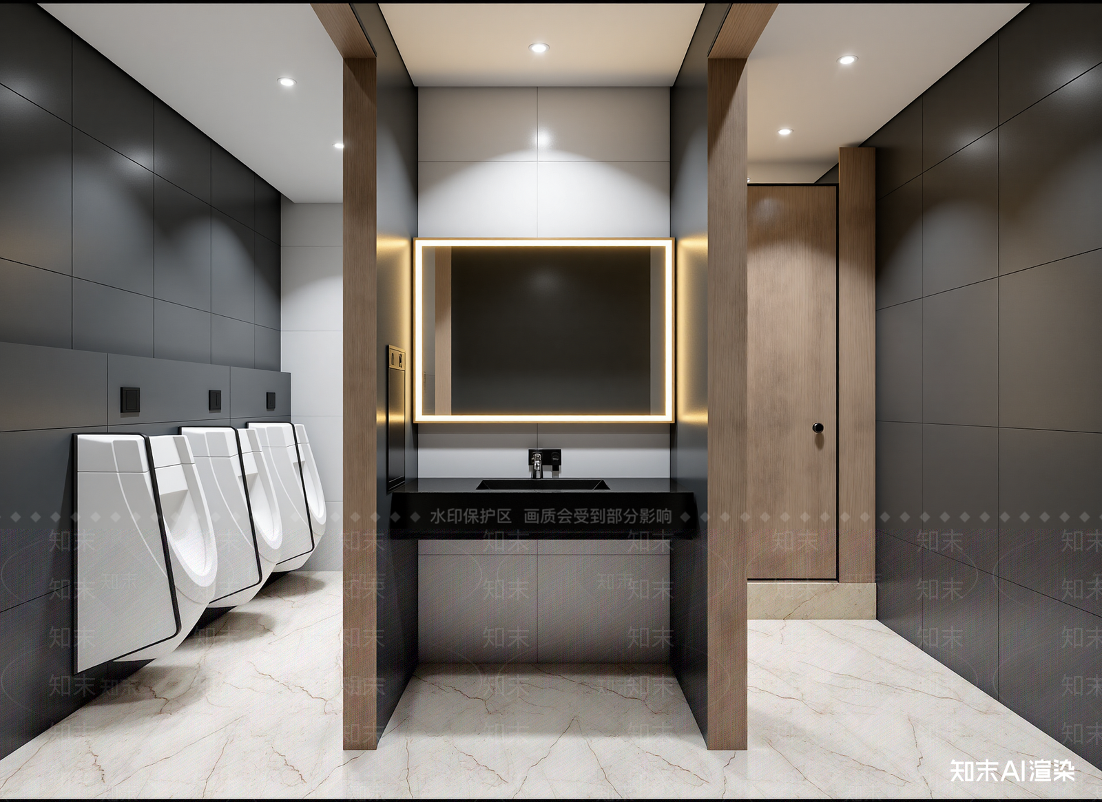 现代酒店卫生间3D模型下载【ID:1214852818】
