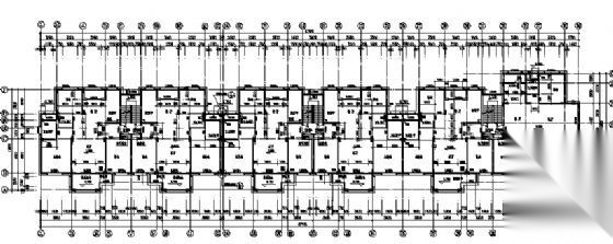 无锡长江国际花园19、20号住宅楼建筑施工图cad施工图下载【ID:149849135】