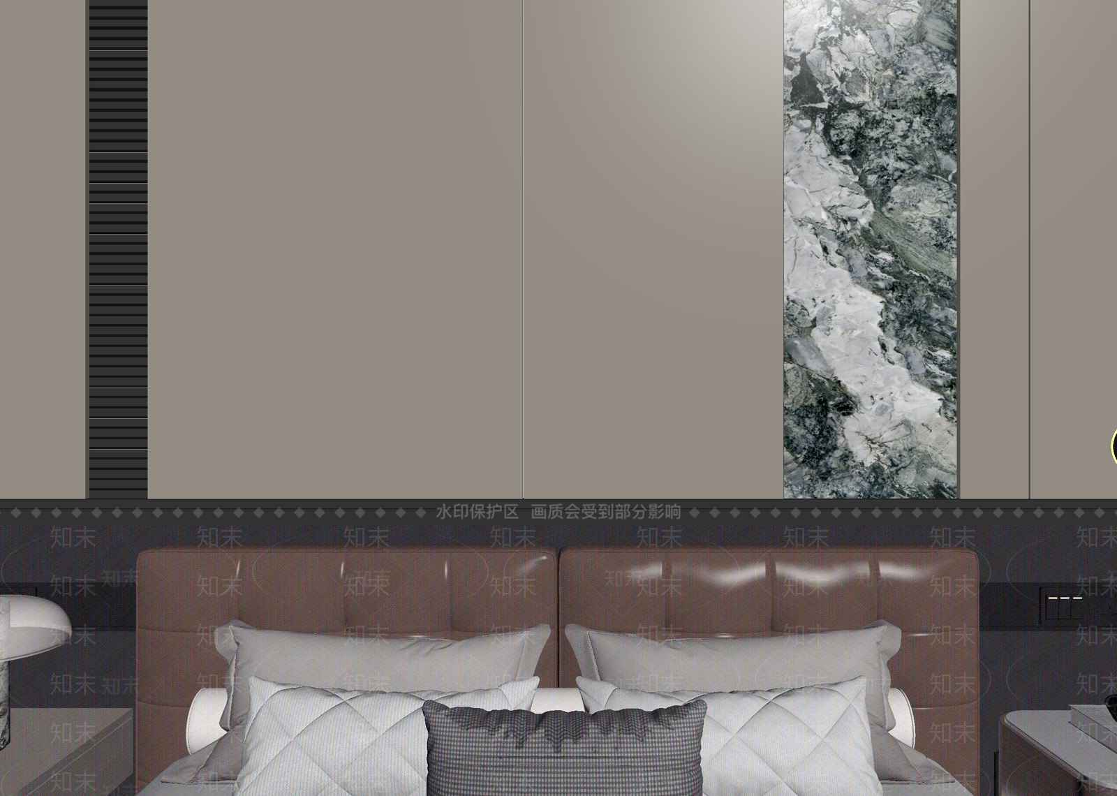 现代酒店客房3D模型下载【ID:1215177858】
