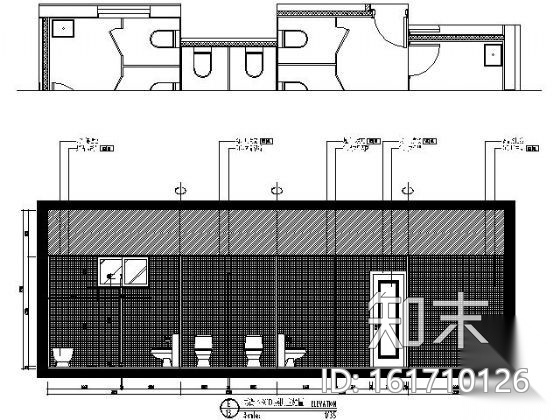 [安徽]某欧式华丽售楼部施工图cad施工图下载【ID:161710126】