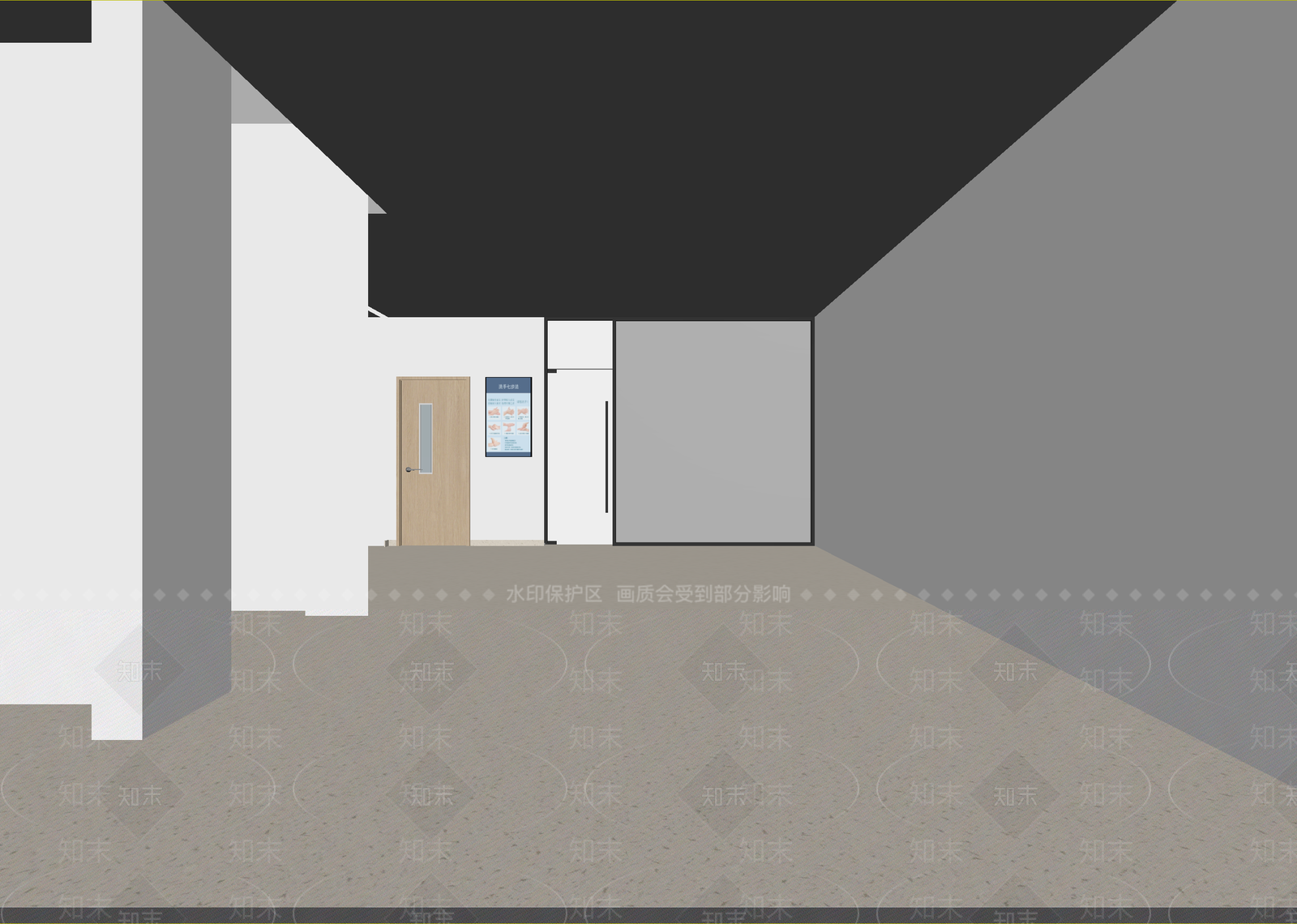 现代走廊3D模型下载【ID:1214705150】