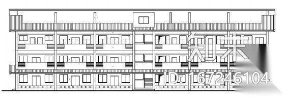 温州某武警支队三层营房建筑结构施工图施工图下载【ID:167246104】