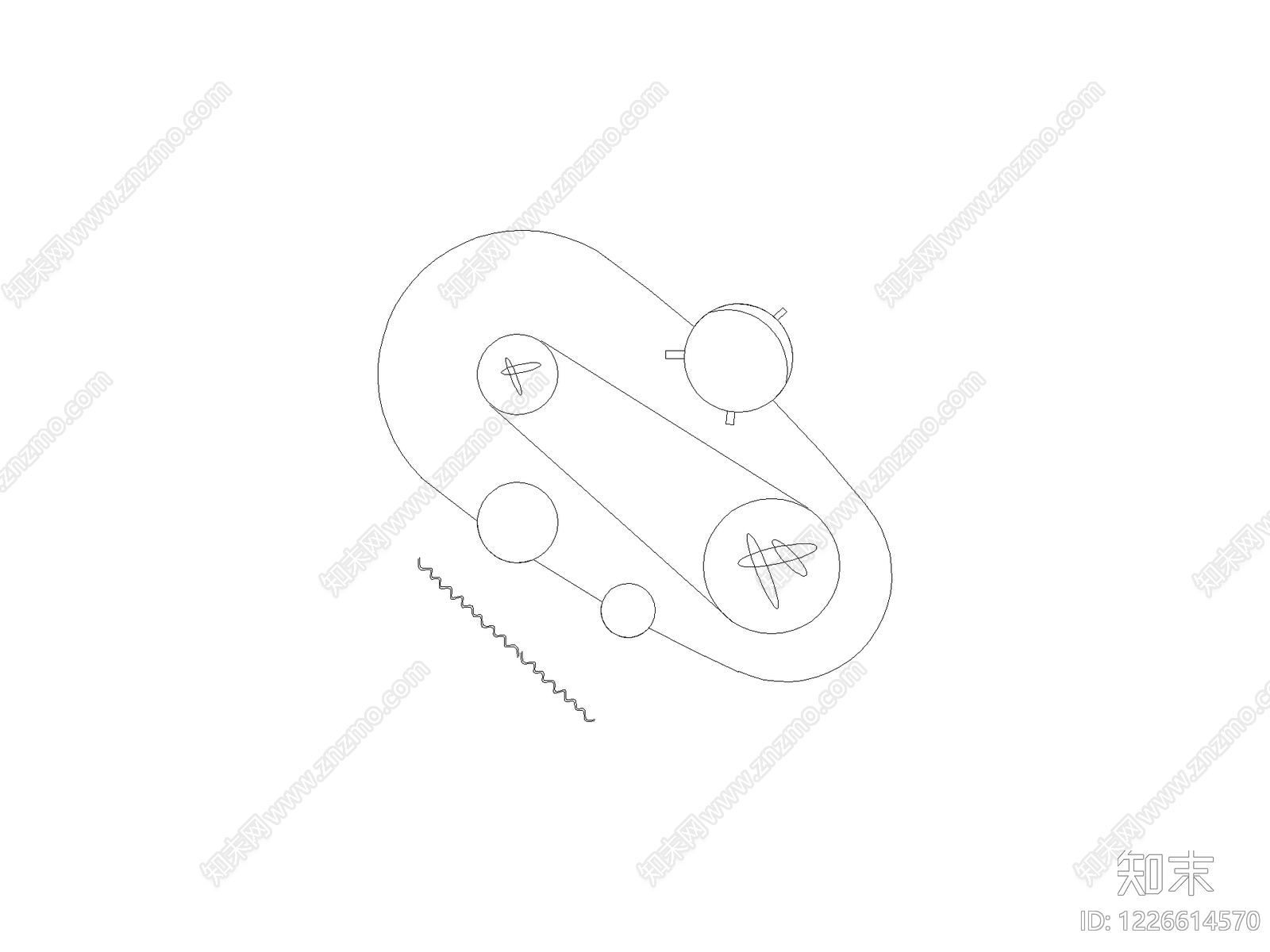 桌子CAD图纸