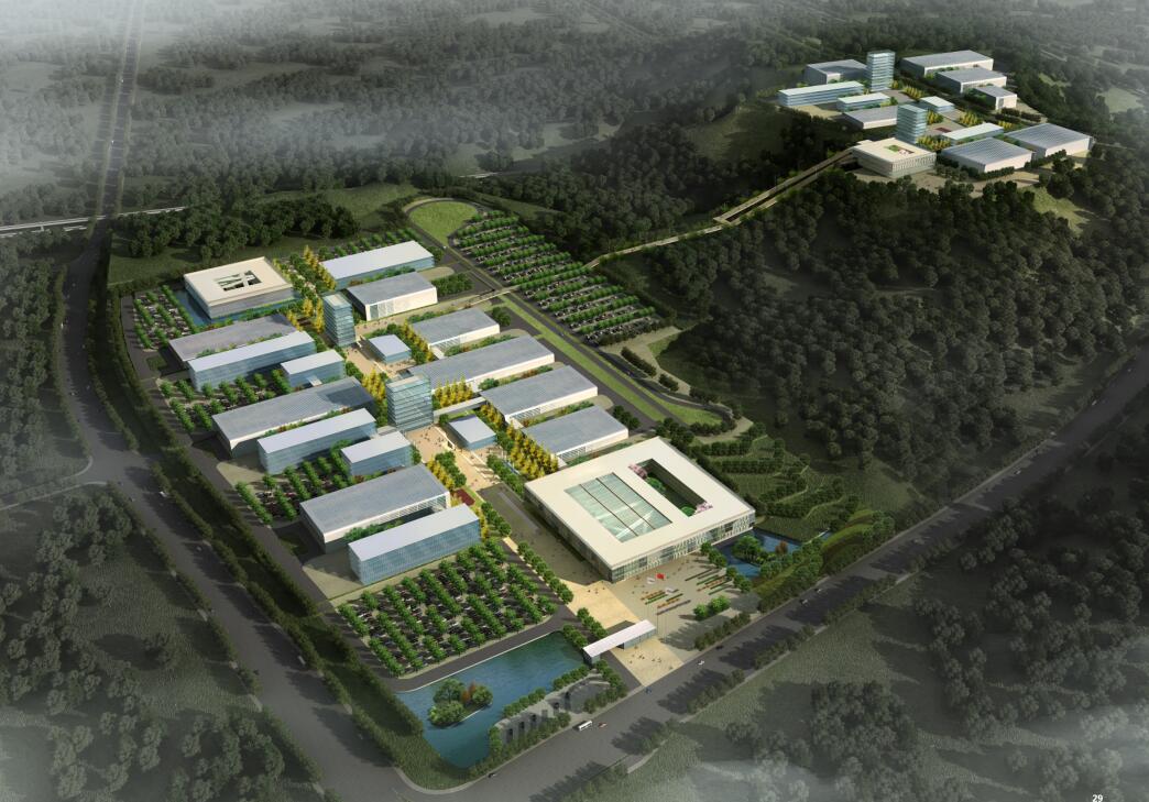 [重庆]鱼嘴汽车城及行政总部方案规划文本（PDF+52页）施工图下载【ID:166076178】