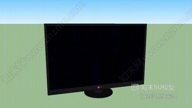 液晶电视SU模型下载【ID:931596634】