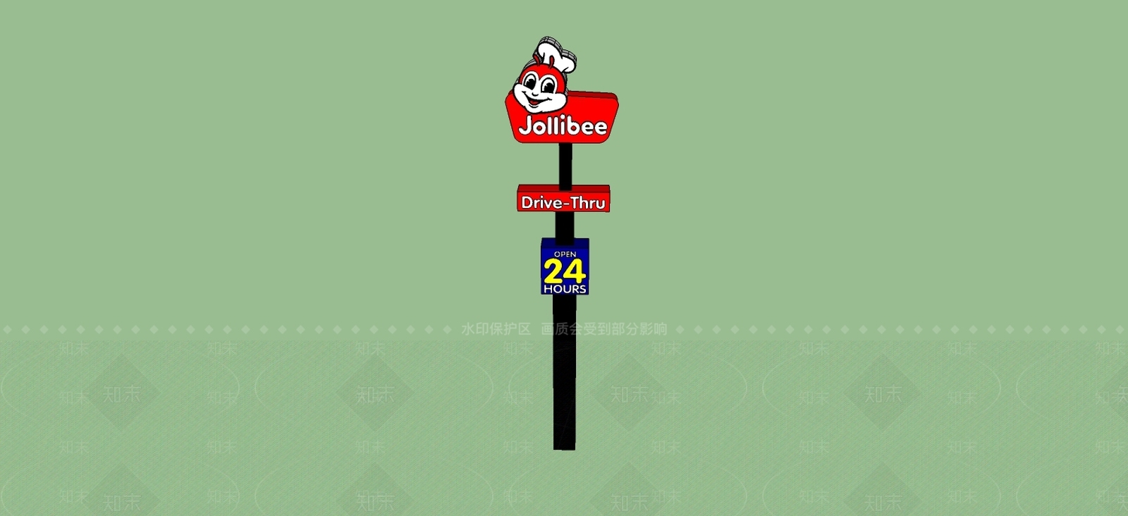 风向标SU模型下载【ID:733861401】