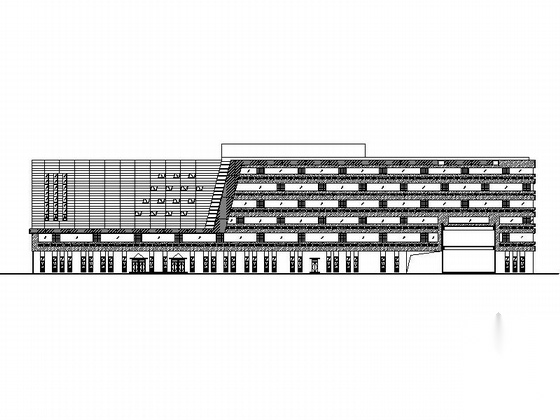 [北京]某三层工厂员工宿舍建筑方案图施工图下载【ID:166818180】