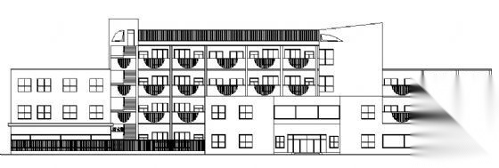 港南花苑某四层幼儿园建筑图纸施工图下载【ID:151575105】