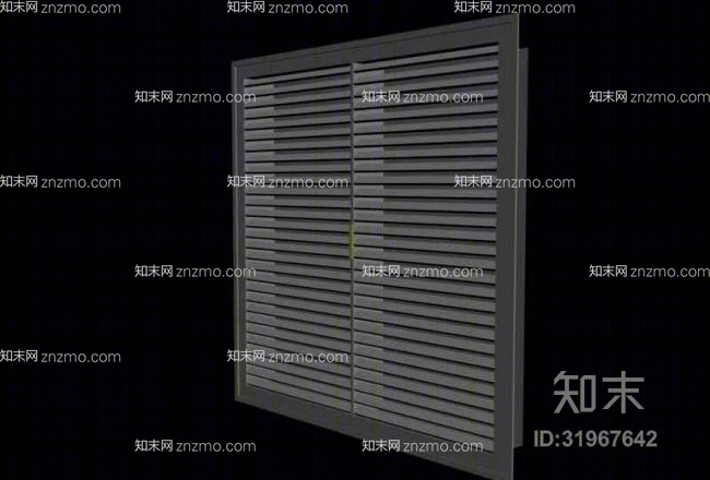 百叶窗13D模型下载【ID:31967642】