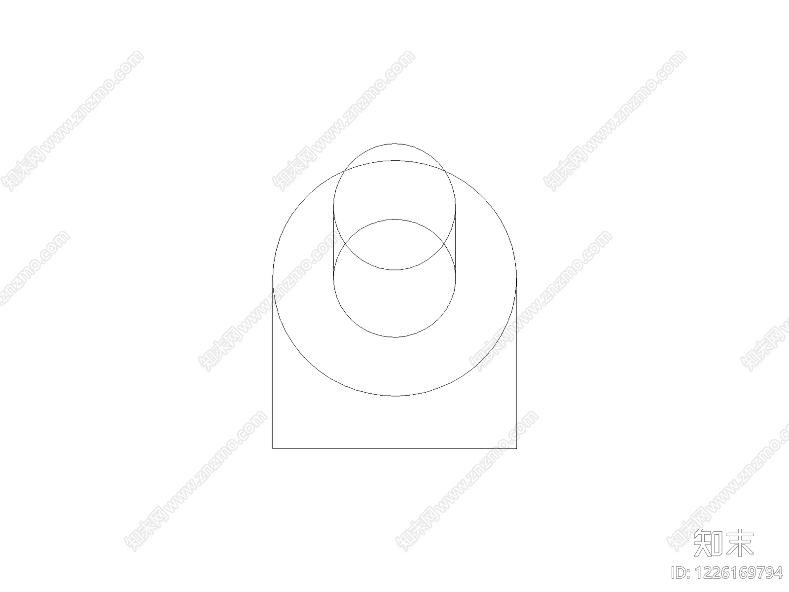 现代厨房设施CAD图纸