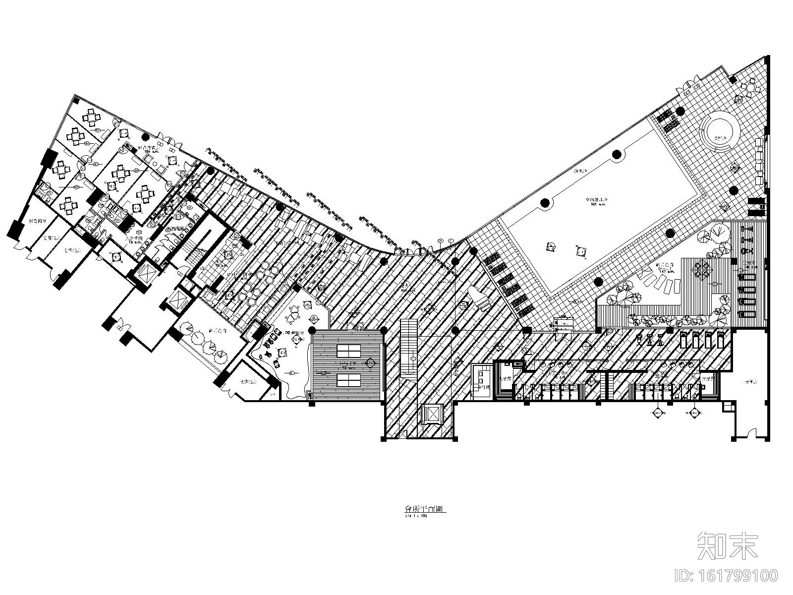 兰溪谷商业会所设计施工图cad施工图下载【ID:161799100】