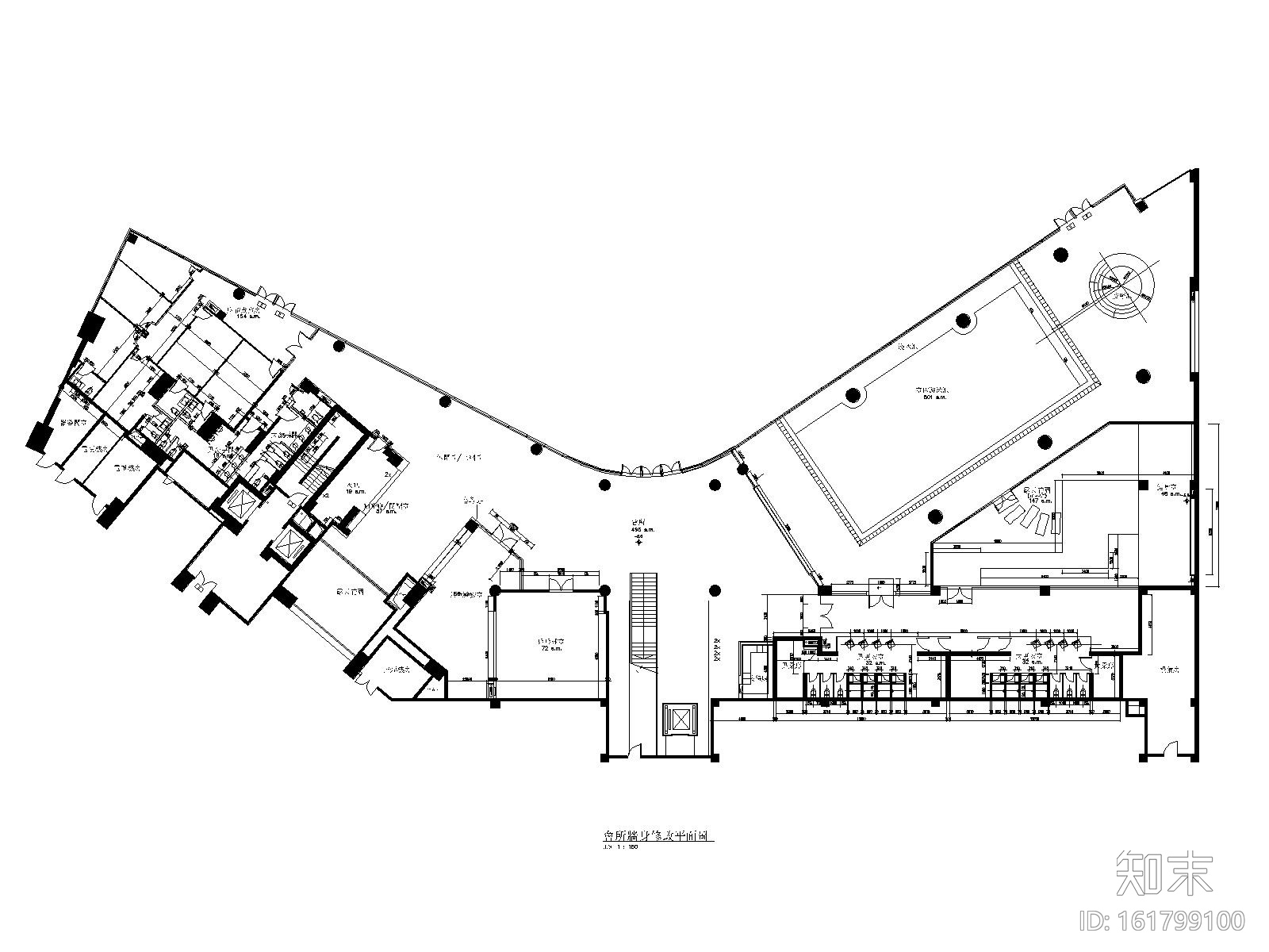 兰溪谷商业会所设计施工图cad施工图下载【ID:161799100】
