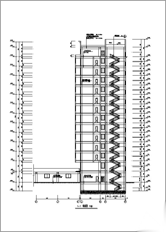 7套欧式宾馆、酒店、办公楼建筑设计方案施工图CAD施工图下载【ID:160721116】