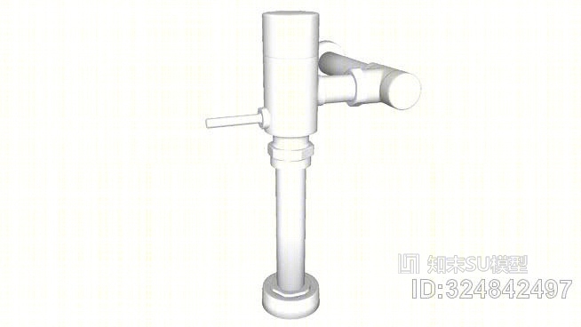 K-13517手动马桶冲洗阀1.28SU模型下载【ID:324842497】