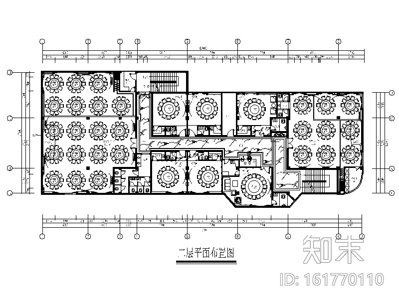 [福建]欧式风格大酒楼设计CAD施工图（含效果图）施工图下载【ID:161770110】