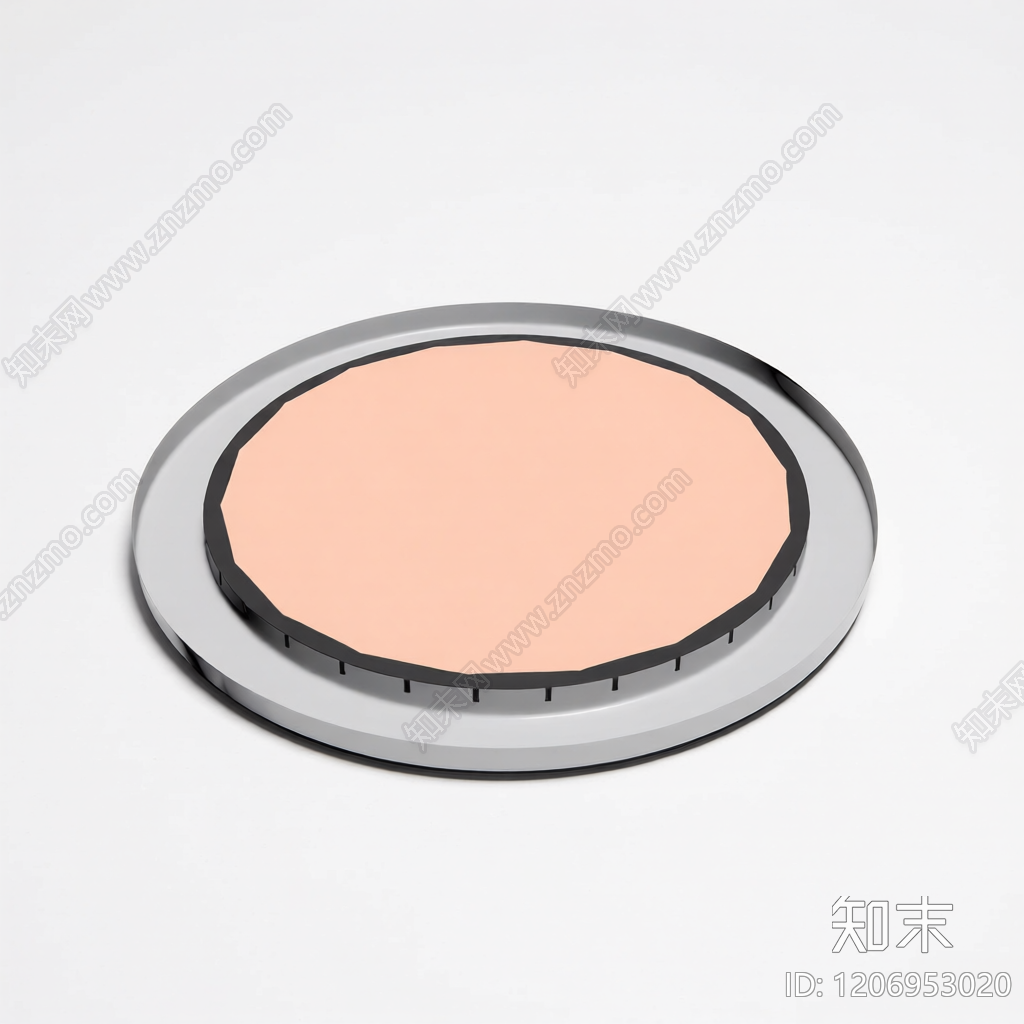 圆形平台装饰构件3D模型下载【ID:1206953020】