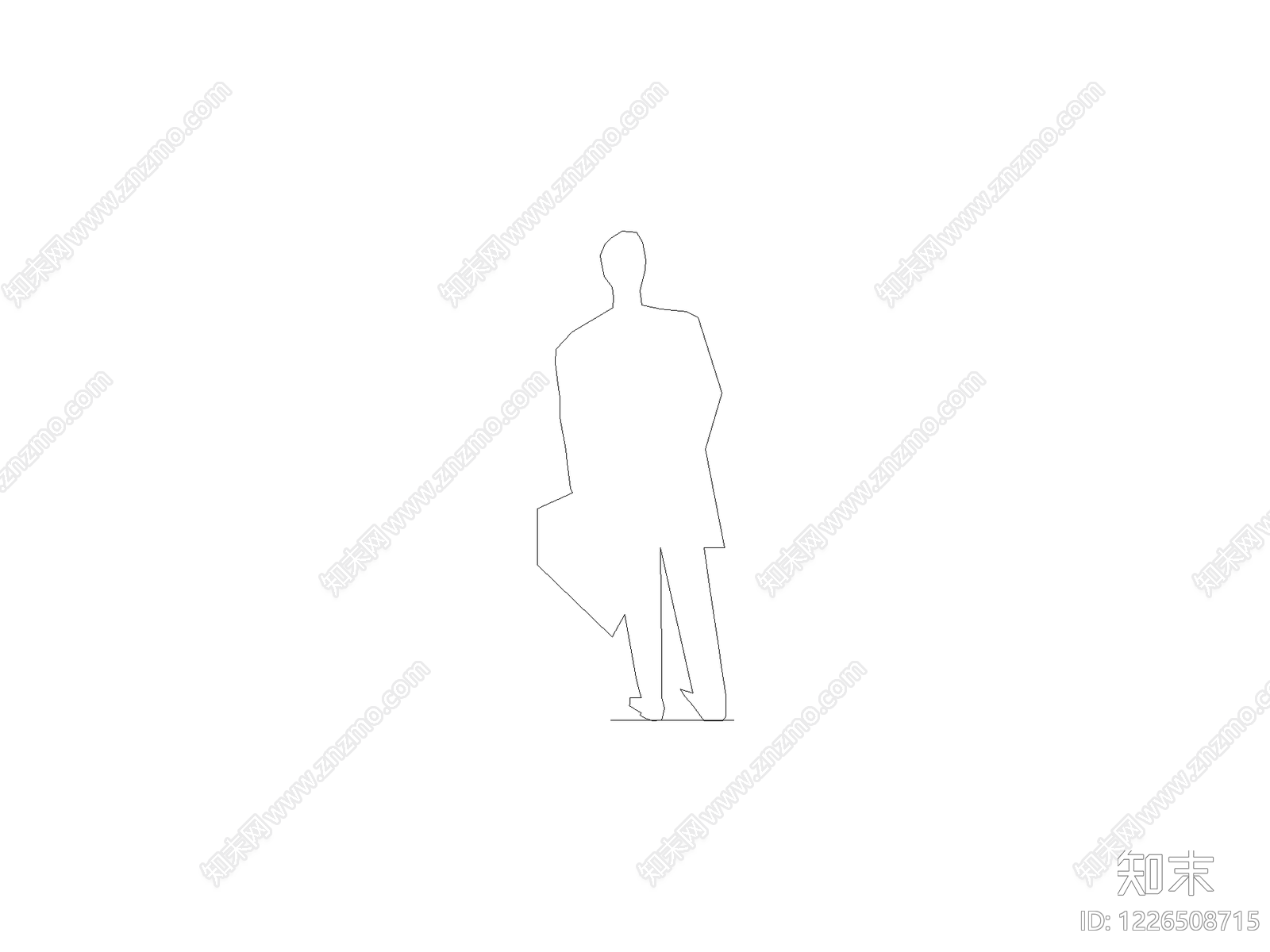 人物cad施工图下载【ID:1226508715】