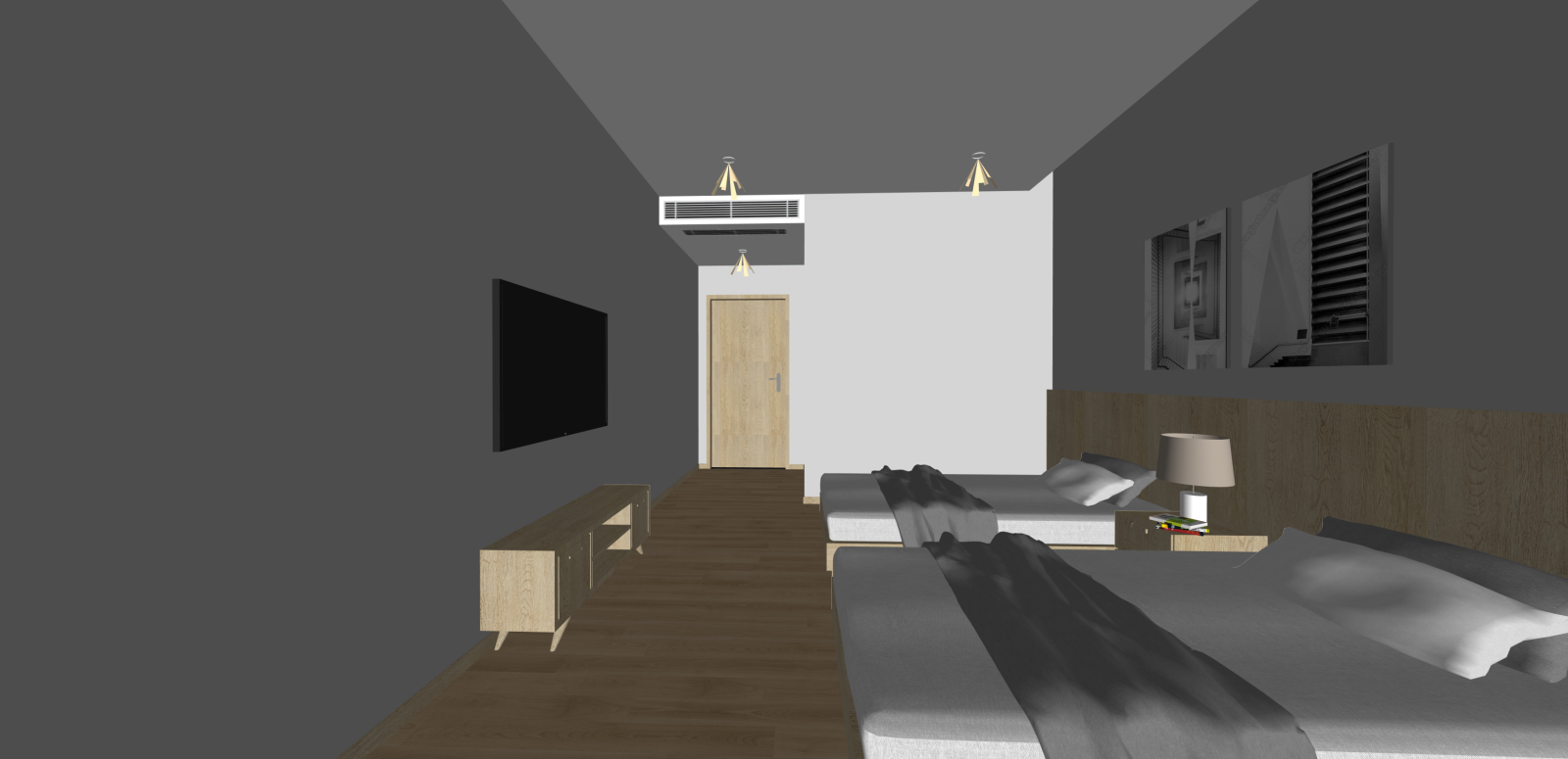 现代其他办公区域SU模型下载【ID:1215932963】