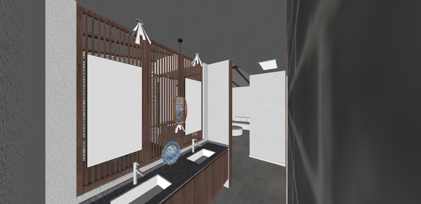 禅意酒店客房SU模型下载【ID:1216078251】