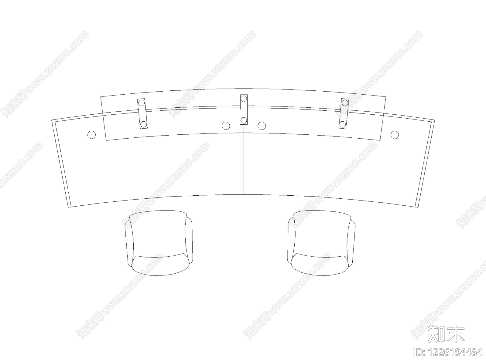 桌子CAD图纸
